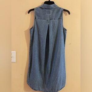 G.H.Bass & Co. Sleeveless Denim dress, Size Small